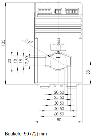 SWMU41.52 Messwertumformer Wechselstrom