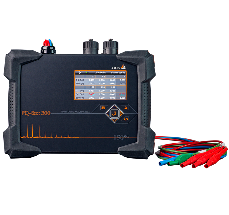 PQ-BOX300 Power-Quality-Netz-, Frequenzanalysator,